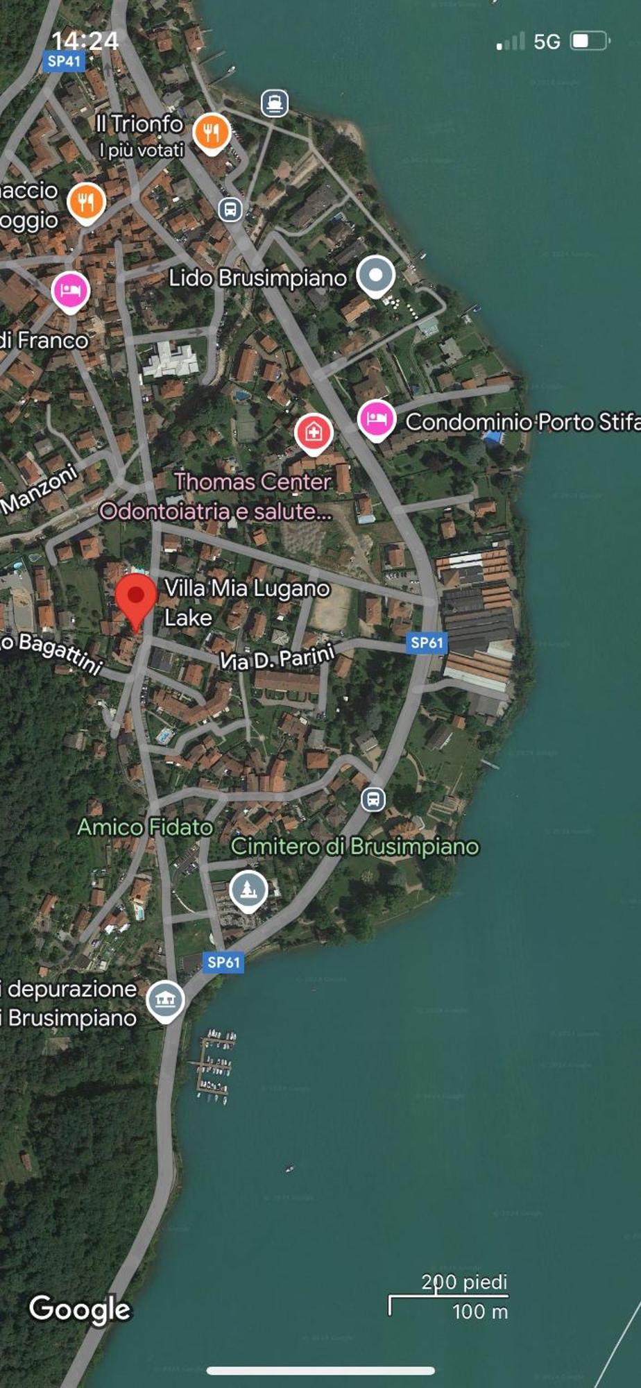 Villa Mia Lugano Lake 브루심피아노 외부 사진